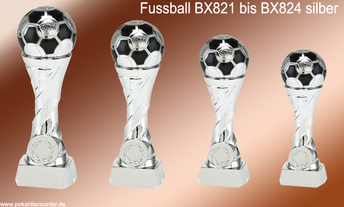 Fußball - Fussball BX821 bis BX824 silber jetzt kaufen!